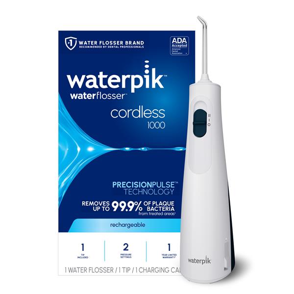 Alternative view of Cordless 1000 Water Flosser – White (WF-29W011)