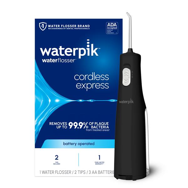 Alternative view of Black Cordless Express Water Flosser – Black (WF-02W012)