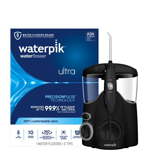 Alternative view of Black Ultra Water Flosser – Black (WF-112)