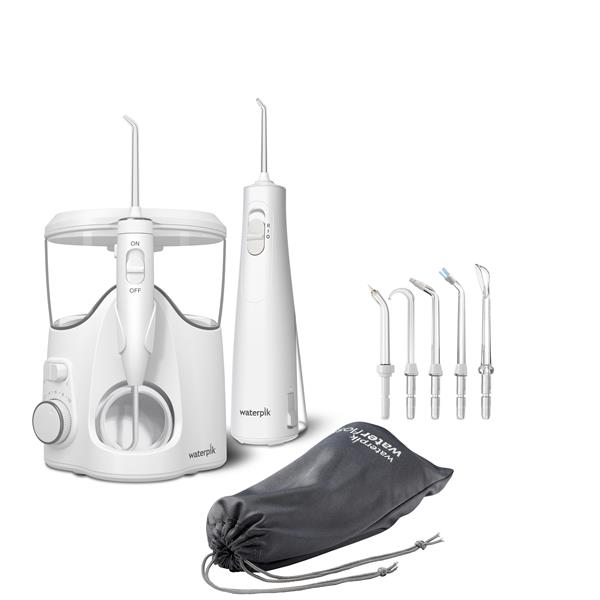 Ultra Plus and Cordless Enhance 3000 Water Flosser Combo – White (WF-150-WF-21)