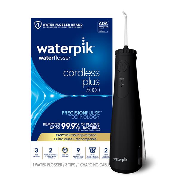 Alternative view of Black Cordless Plus 5000 Water Flosser – Black (WF-26W012)