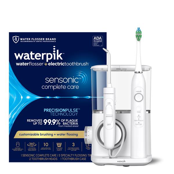 Alternative view of Sensonic™ Complete Care, White with Chrome – White (CC-04CD010-1)